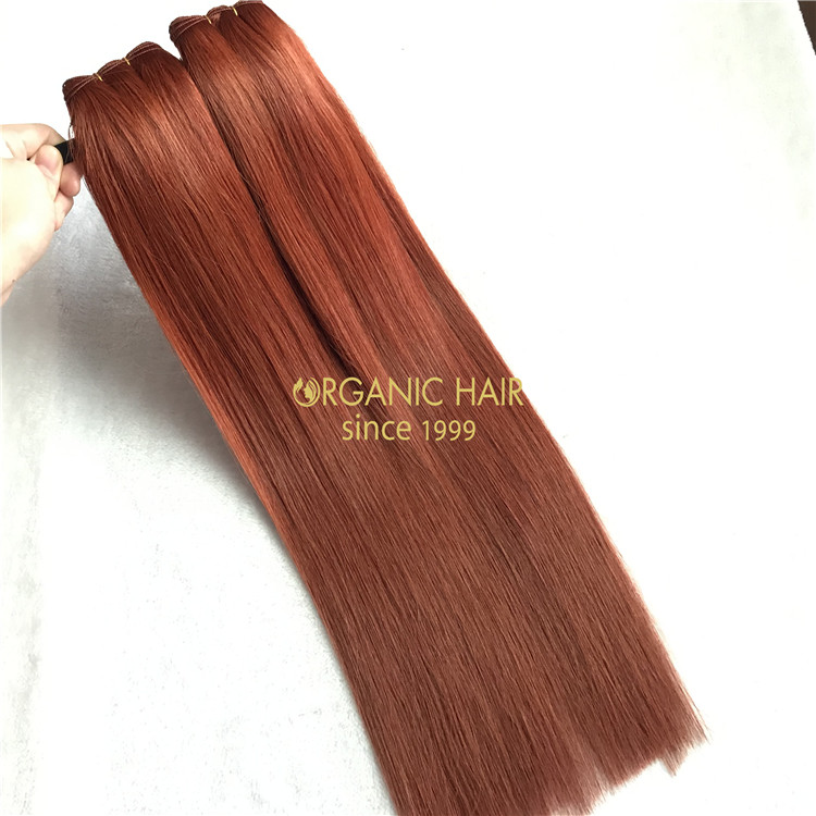 Best human hand tied weft #35 color X121